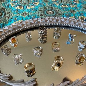 Assortment of rings 13 total LOT #1